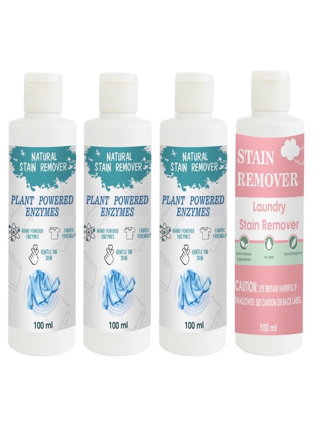 مجموعة مزيل البقع من توفوس (عبوة من 3 قطع) ومزيل البقع الوردي | محلول تنظيف متعدد الأسطح للملابس والأقمشة والمفروشات (100 غرام لكل عبوة) - Image 1